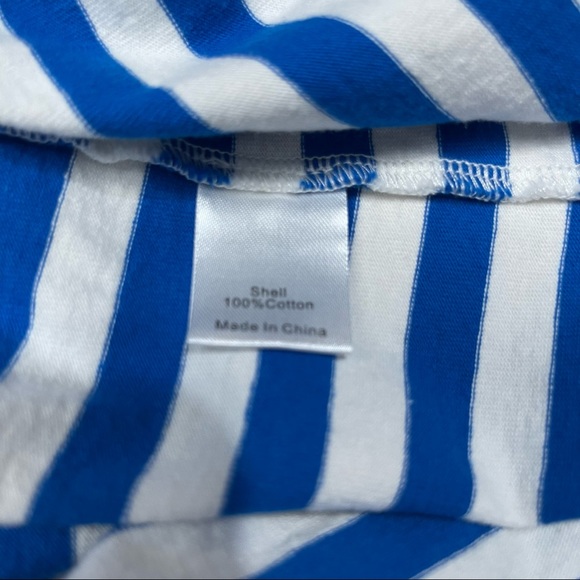 Tuckernuck Stella Striped T-shirt Dress in Blue/White S - Picture 7 of 9